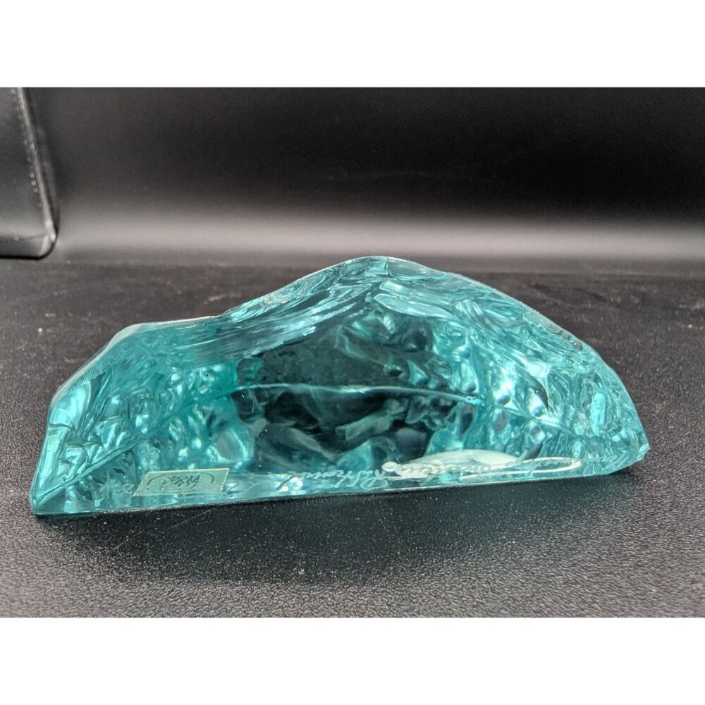 Vtg Hovmantrop Signed R. Strand Bornesson Iceberg Glacier Block Etched Mouse Scu - Picture 14 of 16